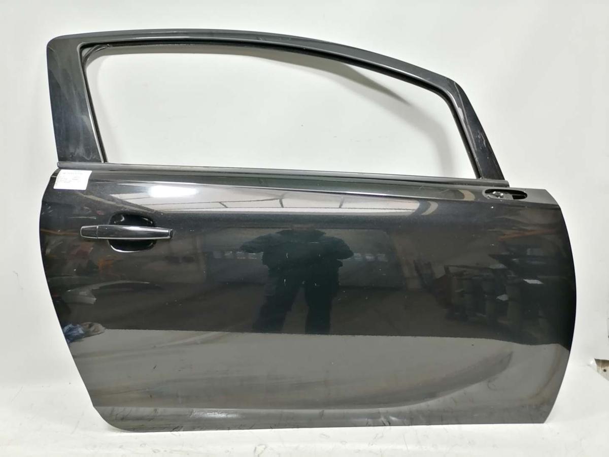 Opel Corsa E original Tür rechts Z22Y Onyx Schwarz 3-Türer Bj.2017